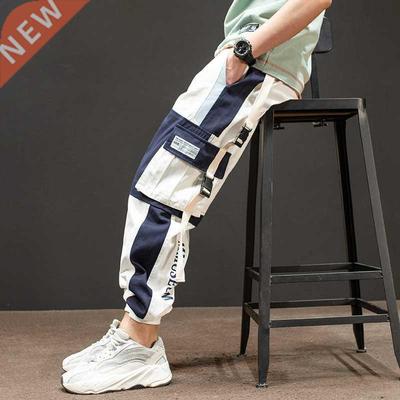 2021 nd Jogging Pants Men Punk Tracksuit Streetwear Baggy Tr