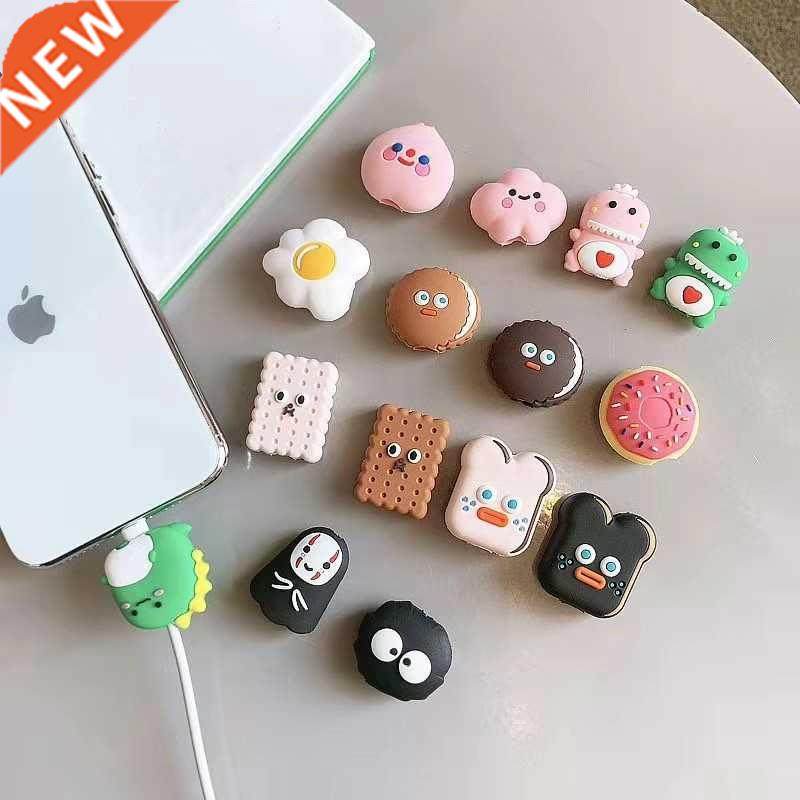 NEW 1PC Cute Cartoon animal cable protector for iphone usb c