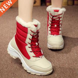 Women Boots Waterproof Winter Shoes Keep Warm Women Snow Boo