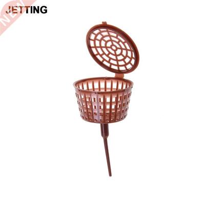 10 Pcs Plastic Bonsai Tools Brown Big Size Fertilizer Cover