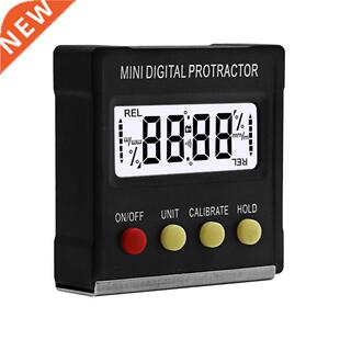 60Degree Mini Digital Protractor Inclinometer Electronic Le