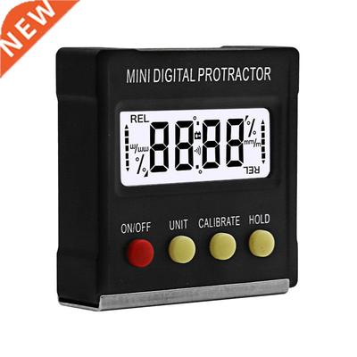 60Degree Mini Digital Protractor Inclinometer Electronic Le