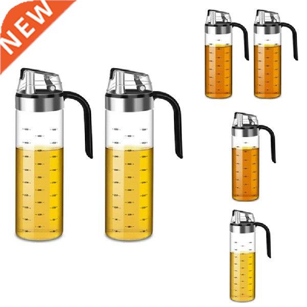 Olive Oil Dispenser Bottle Auto Flip Condiment Container