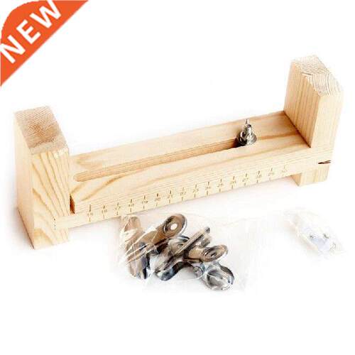 1 Set Durable Adjustable paracord Jig Wooden Frame Bracelet