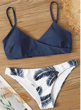 Women's swimsuit Bikini Swimwear Floral Random Print Bikini