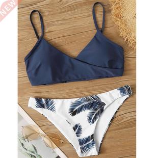Women's swimsuit Bikini Swimwear Floral Random Print Bikini
