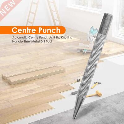 Automatic Centre Punch Unique Anti Slip Knurling Handle Cent
