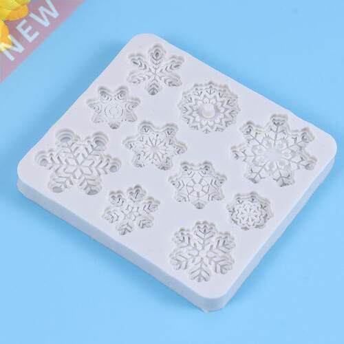 10 Cavity Christmas Silicone Baking Cake Molds Christmas