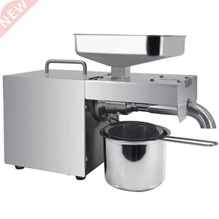 Small Automatic Coconut Flaxseed Nut Seeds Oil Press Machine