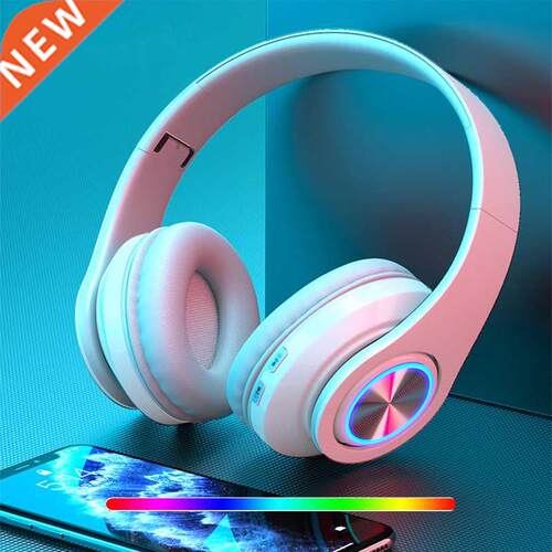 Headsets Gamer Headphones Blutooth Surround Sound Stereo Wir