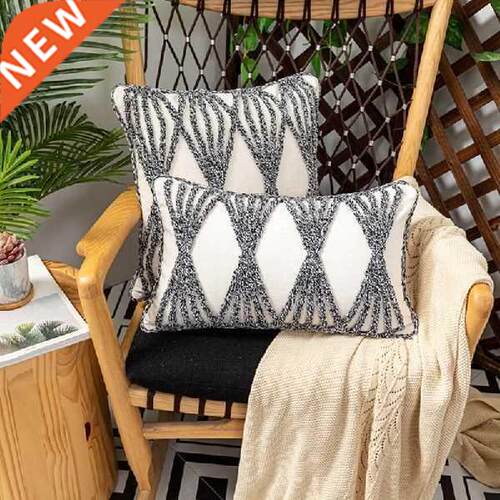 Modern Minimalist Lumb Throw Pillow Case Moroccan Boho