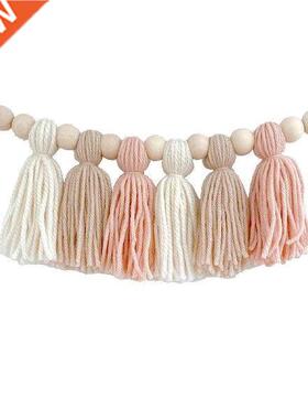 Kids Room With Tassel Nordic Style Pendant Nursery Pastoral