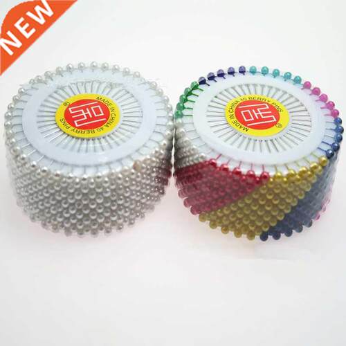 480Pcs Sewing Pins Straight Pins Head pins Colorful White Ro