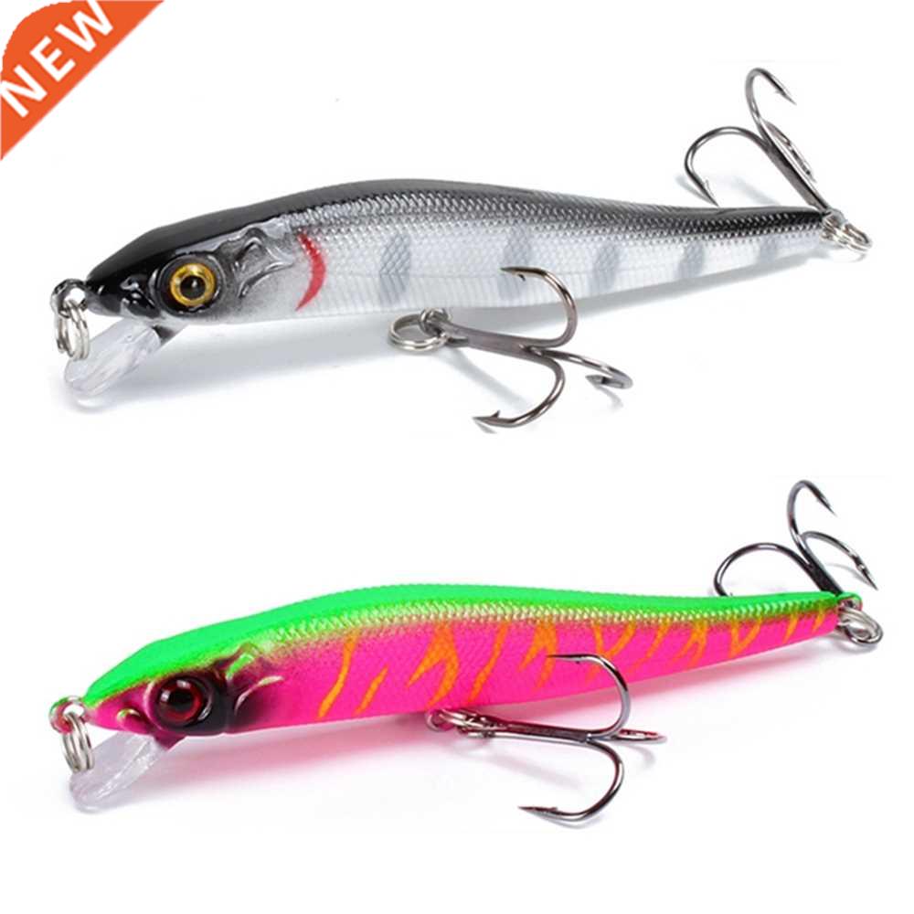 1pcs Minnow Fishing Lure 3D Eyes 8.5cm/5.8g Crankbait Wobble