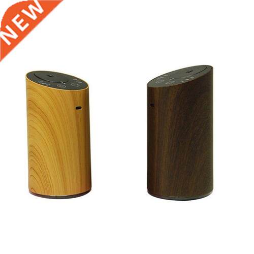 Wood Grain Waterless Aroma Essential Oil Air Diffuser Car US
