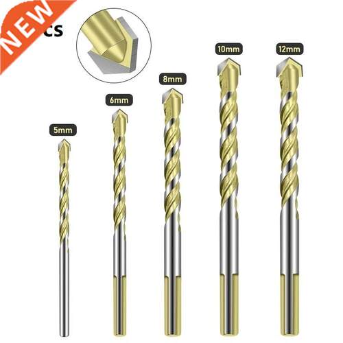 5-12mm Carbide Triangle Drill Bits Set For Glass Ceramic Con