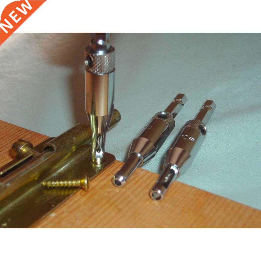 4 Pcs Self Centering Hinge Hardware Drill Bit Set 5/64 7/64
