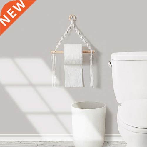 Nordic Toilet Paper Holder Dispenser Hand-woven Tapestry Wal
