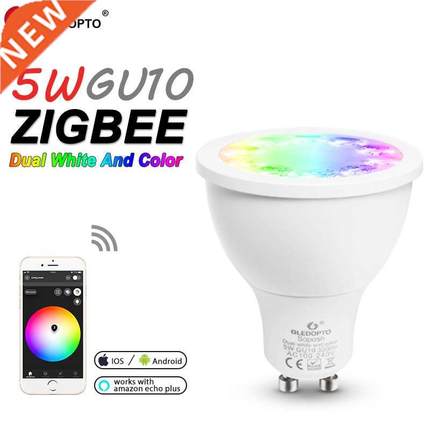 GLEDOPTO Zigbee RGB+CCT 5W GU10 Smart Led Spotlight Smart