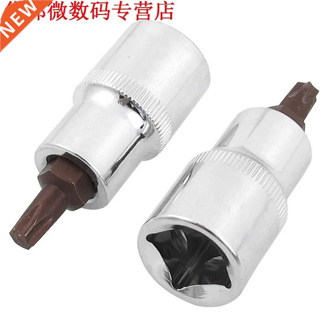 2pcs Voertug T35 Torx Schroevendraaer 1/2 Aandrjfverkan