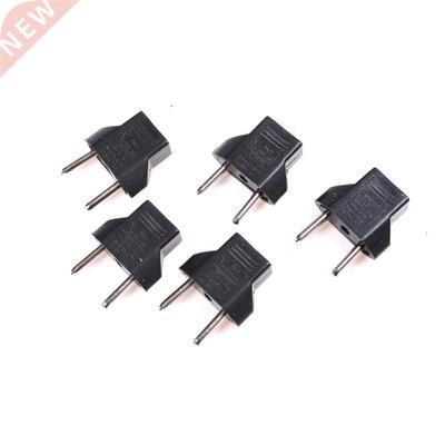 5PcsUS to EU Euro Europe AC Power Plug Converter Travel Ada