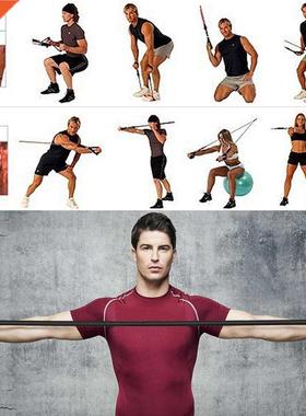 Elastc Ftness Exercse Resstance Band Boxng Muscle