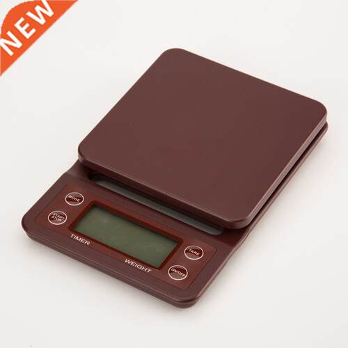 3kg/0.1g Profession Coffee Scale Digital Drip Coffee Timer E