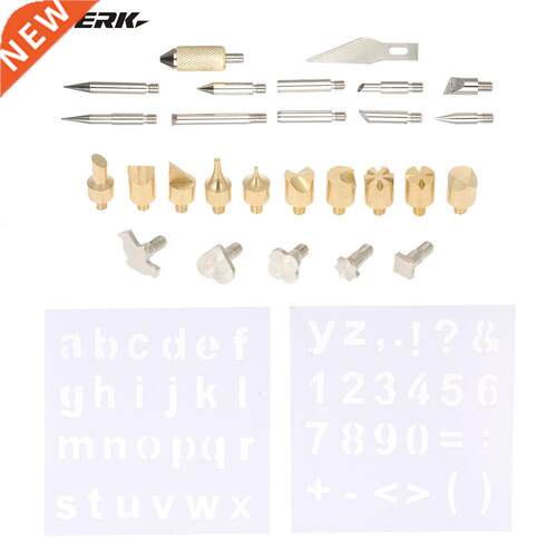 28pcs/set Wood Burnng Solderng Tps Set Replacement Wood C