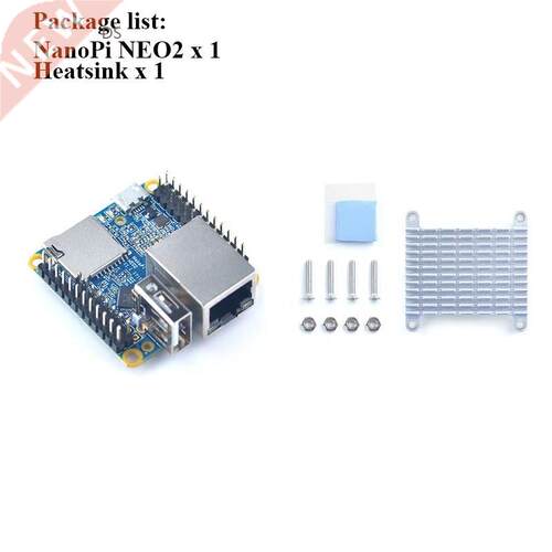 NanoPi NEO2 Allwinner H5,64 Bit High-performance,Quad-Core A
