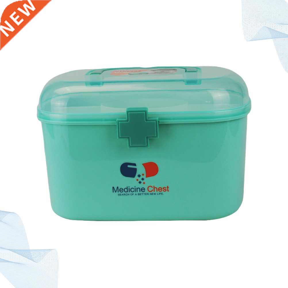 1PC Portable Medicine Box Dust-Proof Box Medication Chest