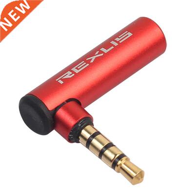 REXUS Universal 90 Degree 3.5mm OMTP to CTIA Male to Female