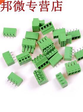 10 pièces 4Pin Terminal enfichable vis bloc connecteur 3.81