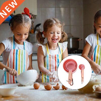 1 Set 8Pcs Practical Baking Measure Spoons ainless eel