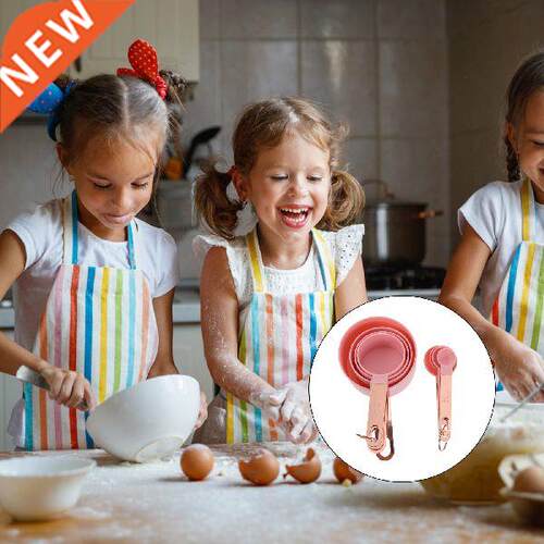 1 Set 8Pcs Practical Baking Measure Spoons ainless eel