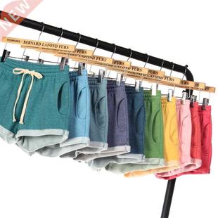 Booty Woman Shorts Summer Black Plus Size Short Femme Sport