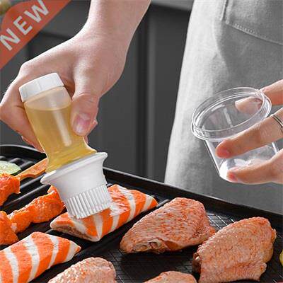 New Barbecue Brush Oil Brush Silicone Bottle High