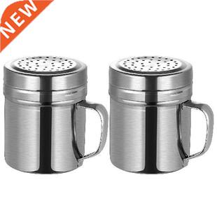 BESTONZON 2 Pcs Versatile Dredge Shaker Stainless Steel