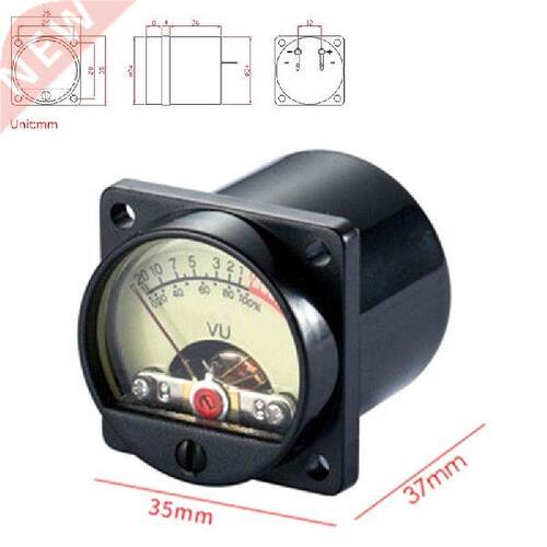 M4YD VU Level Meter TR-5 500 Meter Panel Mechanical