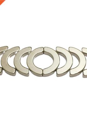 8pcs Arc Magnet R10-r6x3mmx180Deg. Strong Rare Earth Magneti