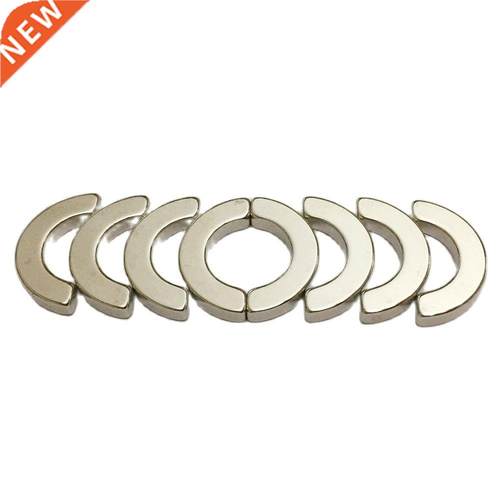 8pcs Arc Magnet R10-r6x3mmx180Deg. Strong Rare Earth Magneti