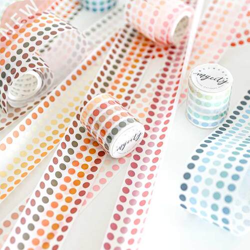Yoofun 1 Roll Base Element Decorative Adhesive Tape Dot Mask