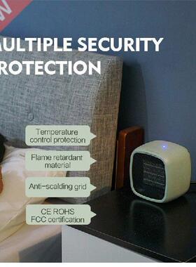 Mini Space Heater Fan Portable Electric for Home Office