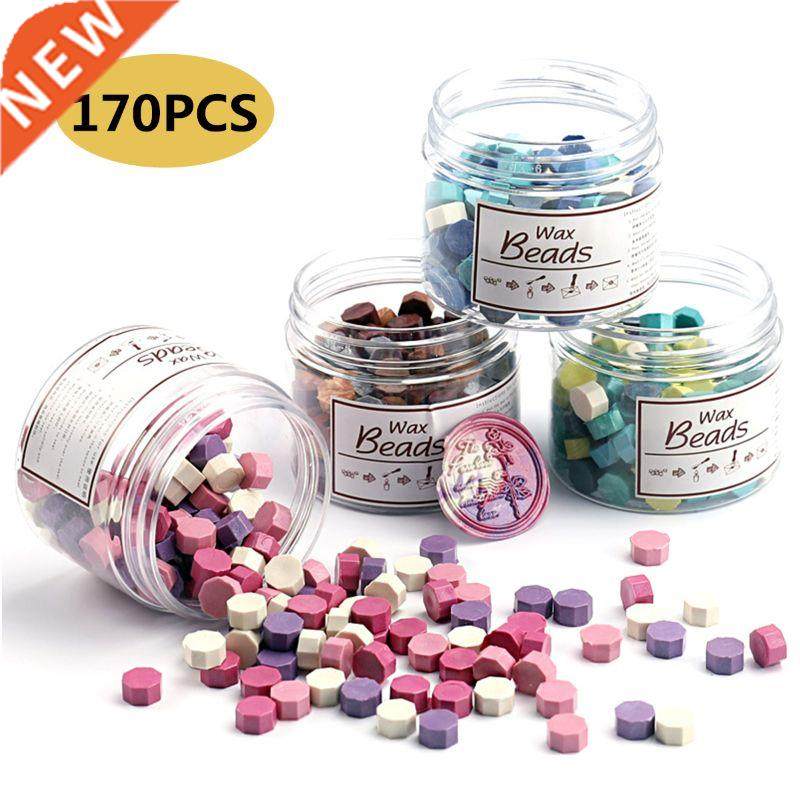 170pcs Mix Color Stamp Wax With Box Vintage Wax Seal Stamp T