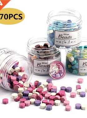 170pcs Mix Color Stamp Wax With Box Vintage Wax Seal Stamp T