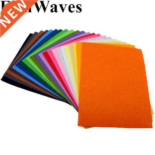 22pcs/Lot 20*30cm 1mm Non Woven Felt Fabric Polyester