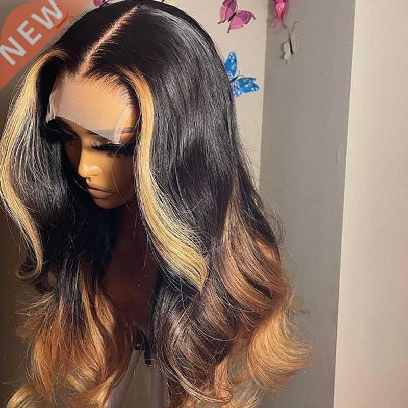 Highlight Wig Human Hair Ombre Lace Front Wigs Body Wave 13x