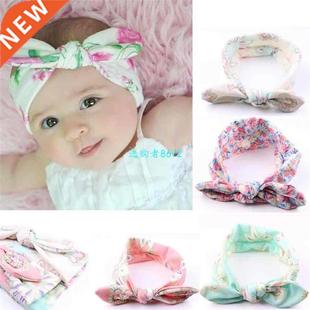 4pcsset ba girl headbands Infant Kids Girls Cute Rabbit E