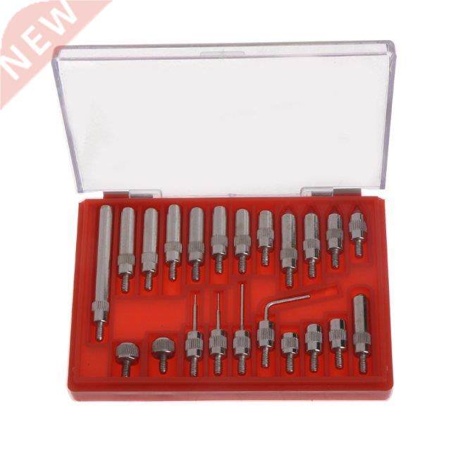22Pcs/Set Steel Dial Indicator Point Set Kits 4-48 Thread Ti