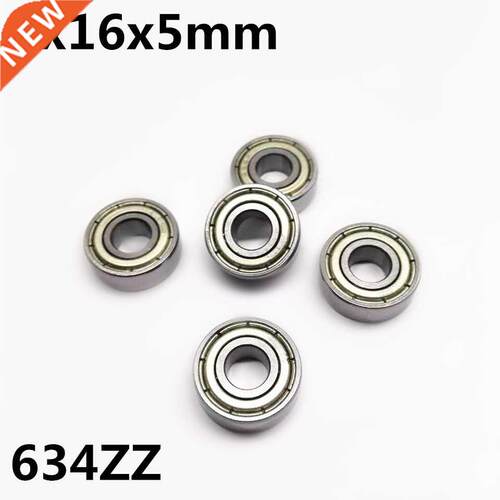 50Pcs 634ZZ 4x16x5 mm Deep groove ball bearing Miniature bea
