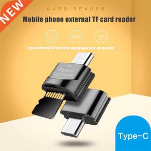 New USB 3.0 Type-C to Mcro-SD Smart Adapter Card Reader Por